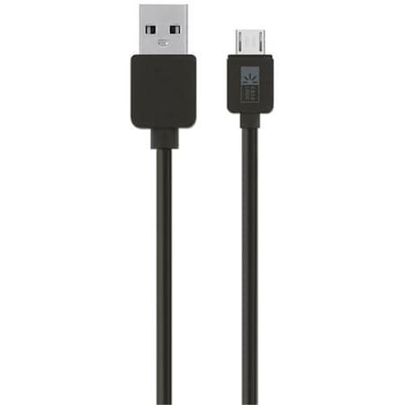 Bytech Bytech CLMPCA002BK 10 ft. USB to Micro USB Cable; Black CLMPCA002BK